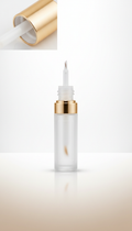 Eyelash serum frosted glass applicator